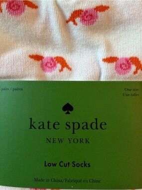 Kate Spade Low Cut Socks 🐌 3 pairs